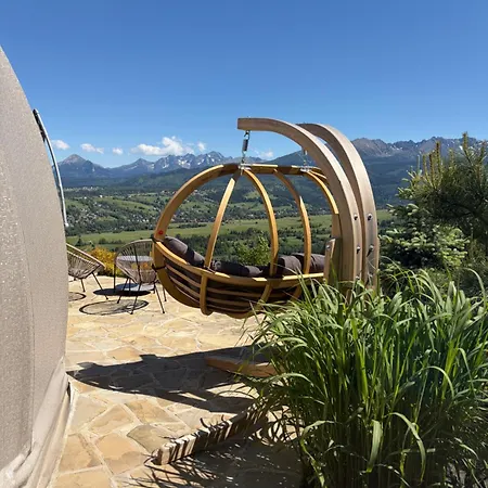 Luksustelt Zakoglamp Glamping Pod Gubalowka Z Jacuzzi Zab