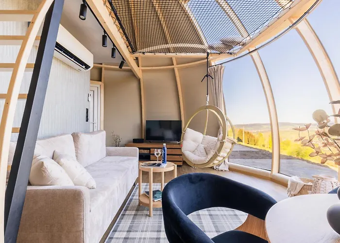 Luksusowy namiot Zako Glamp & Jacuzzi