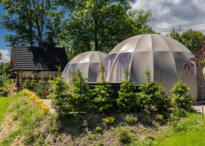 Luksusowy namiot Zako Glamp & Jacuzzi *